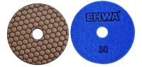 Алмазные гибкие шлифовальные круги EHWA Hexagonal Pads 7-STEP №50 D100 Алмазные гибкие шлифовальные круги EHWA Hexagonal Pads 7-STEP №50 D100