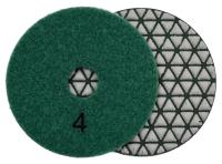 Алмазные гибкие шлифовальные круги JANE Pads 5-STEP №4 D100 Алмазные гибкие шлифовальные круги JANE Pads 5-STEP №4 D100