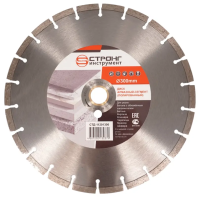 Алмазный диск по бетону 300*32/25.4*10*3.0мм Segment Strong СТД-11201300 Алмазный диск по бетону 300*32/25.4*10*3.0мм Segment Strong СТД-11201300