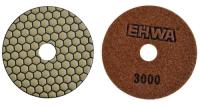 Алмазные гибкие шлифовальные круги EHWA Hexagonal Pads 7-STEP №3000 D100 Алмазные гибкие шлифовальные круги EHWA Hexagonal Pads 7-STEP №3000 D100