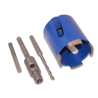 АЛМАЗНАЯ КОРОНКА БЕЗУДАРНАЯ ДЛЯ ПЕРФОРАТОРА SDS-PLUS 60мм