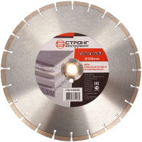 Алмазный диск по бетону 350*32/25.4*10*3.2мм Segment Strong Алмазный диск по бетону 350*32/25.4*10*3.2мм Segment Strong